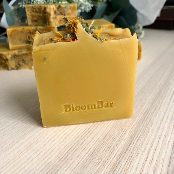 SOLD OUT - Tumeric Orange | All Natural Handcrafted Body Soap - Set of 2 - Picture 3 of 6